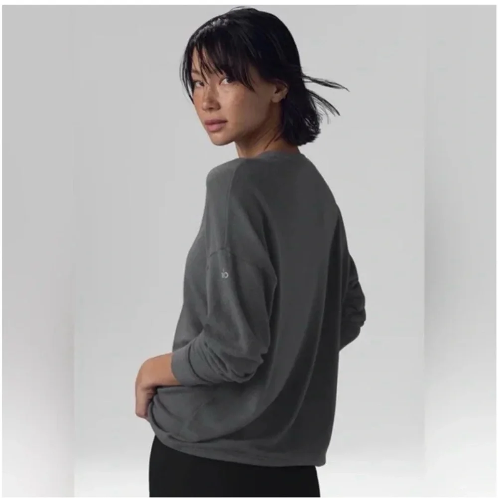 ALO Soho Pullover in Anthracite - Picture 1 of 7